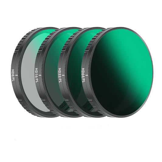 DJI Osmo Action 6 | ND8/PL, ND16/PL, ND32/PL & ND64/PL Filter Set