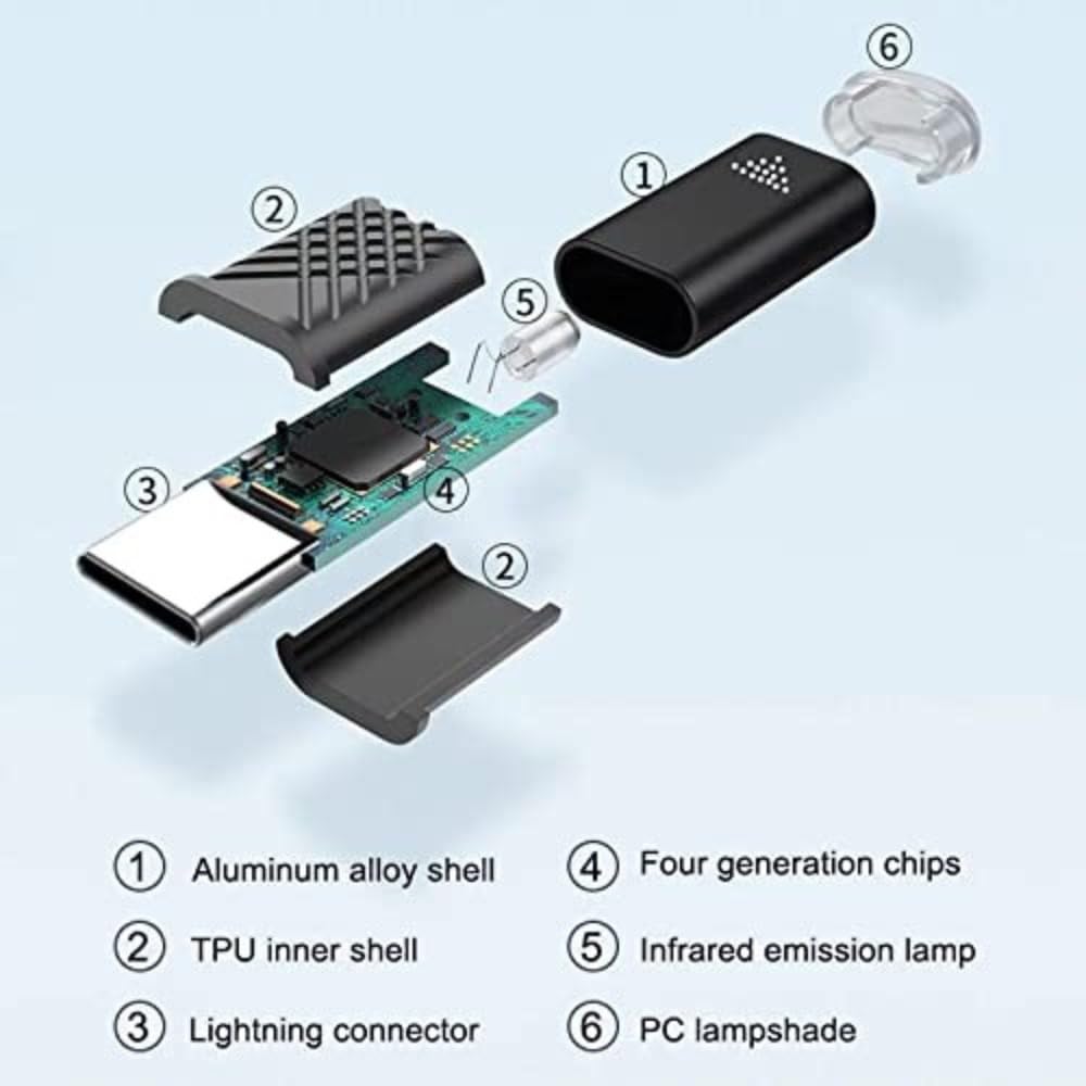 Mini IR Blaster Remote Adapter for iPhone 15 Pro/Max/Plus (view 6)