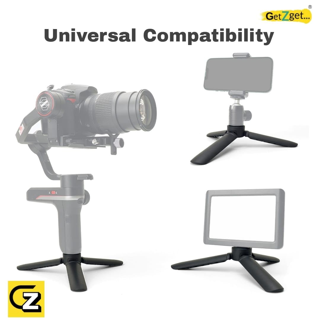 Desktop Tripod Stand for DJI Ronin, OM and Zhiyun DSLR Gimbals (5kg) (view 3)