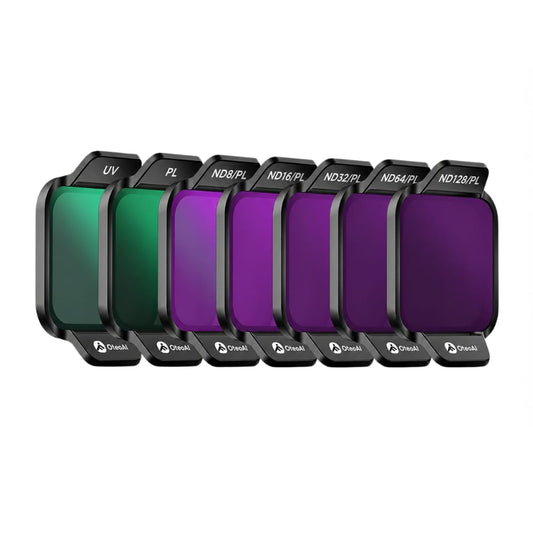 OfeooAi Lens Filter Set For DJI Flip & LITO X1 Drone | UV, CPL, ND8/PL, ND16/PL, ND32/PL, ND64/PL & ND128/PL Filters 