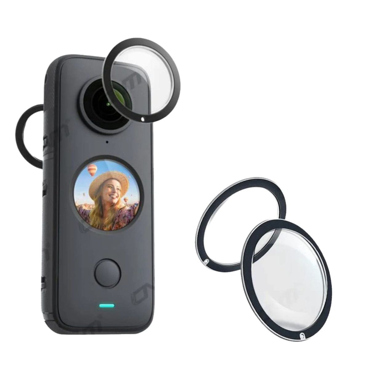 Tempered Sticky Lens Guard for Insta360 One X2 Camera