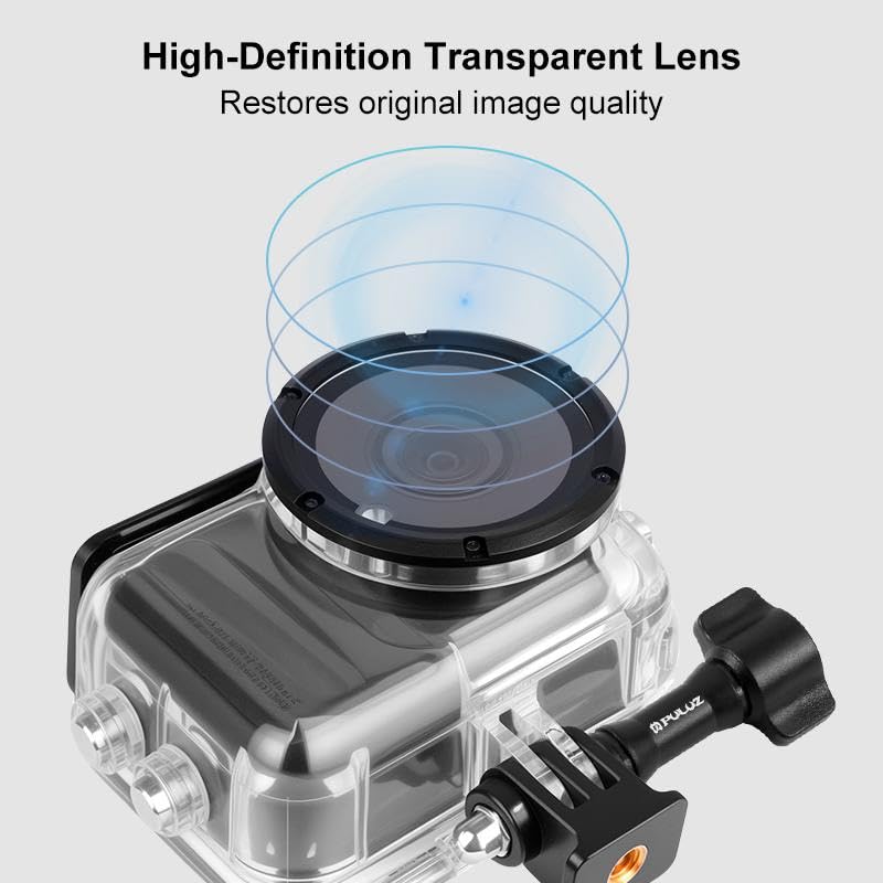 Underwater Waterproof Dive Case for Insta360 GO Ultra Protective Housing Accessories 