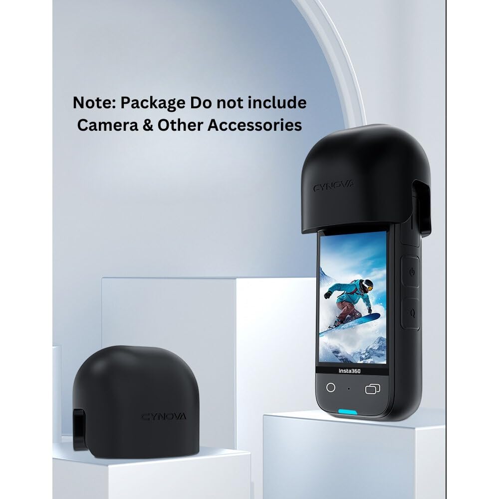  Insta360 X4 Camera Lens Cap Protective Silicone Cover Case Accessories