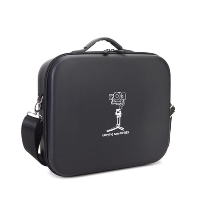 GetZget® Carrying case Bag For DJI Ronin Rs 5 Gimbal & Accessories Storage Bag PU Travel Protection Large Capacity Case (RS5 D Black)