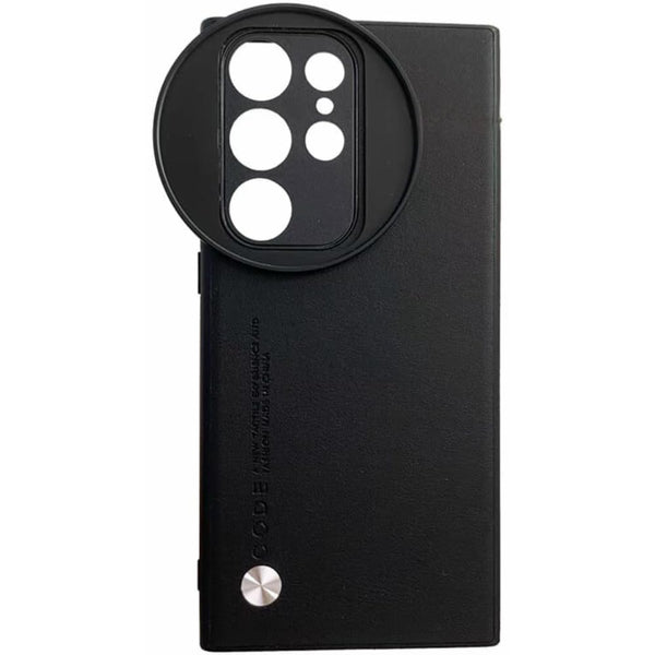 67mm Filter Phone Case for Samsung Galaxy S23 Ultra (Black)