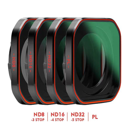 Getzget ND Filter Set for Insta360 Ace Pro 2 | ND8, ND16, ND32 & CPL Lens Filter