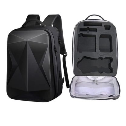 GetZget® Multipupose Carrying Case Bag for DJI Mavic 4 Pro & Accessories Storage Hard Waterproof Backpack with Safety Belt & EVA Foam (for Mavic 4, Black)