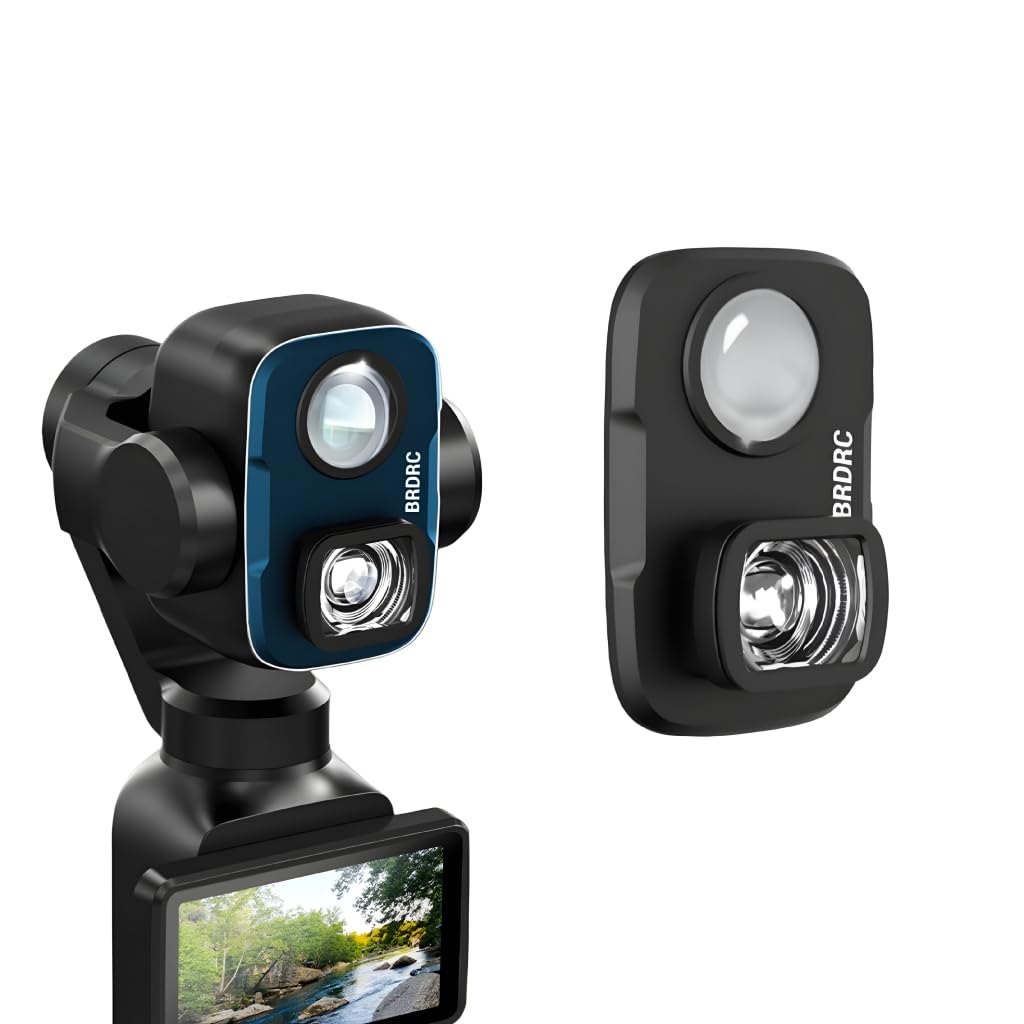 Getzget Wide Angle Lens For DJI Osmo Pocket 4P, Magnetic Wide-Angle Camera Lens