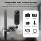 Double Ball Head Magic arm 1/4" Screw Extendable Mount For Insta360 X5/ X4/ X3, DSLR Camera, DJI Action 5/ Pocket 3, Bike Bracket Mount Accessories