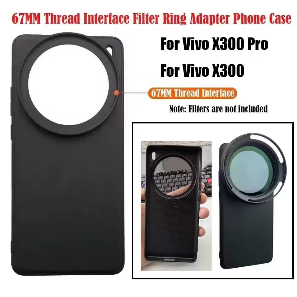 Phone Case For Vivo X300 Pro with Lens Cap Cover Getzget