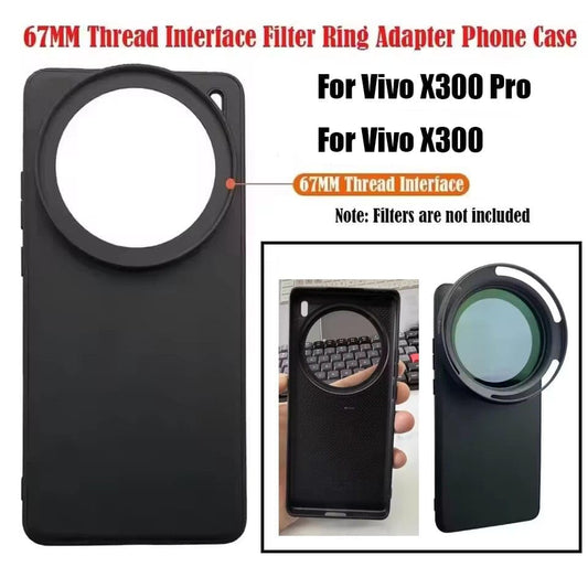 Phone Case For Vivo X300 Pro with Lens Cap Cover Getzget