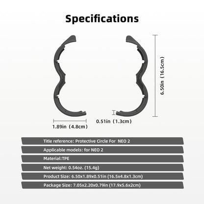 DJI Neo 2 Drone Propeller Guard  (Dark Grey) 