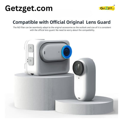 OPEN BOX Amagisn Nd Filters 4 in 1 Set for Insta360 Go 3 & Go 2 Camera ND8/ ND16/ ND32/ ND64 Premium Lens Filter Set Accessories
