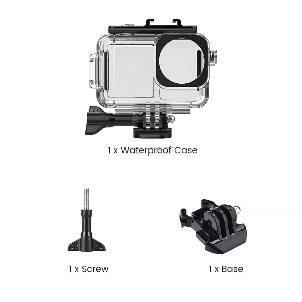 Underwater Dive Waterproof Case For DJI Osmo Action 5 pro, Action 3, Action 4 Camera 
