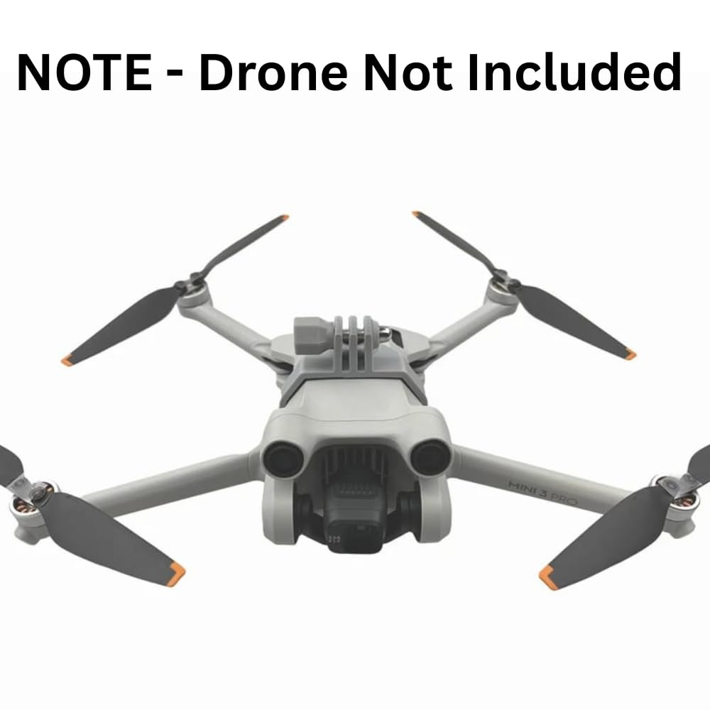 GetZget® Action Camera Mount For DJI mini 3/ 3pro, Insta 360, Go pro, DJI Action Camera Holder Accessories