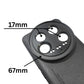 MI 14 Ultra 17mm Phone Case with Lens Cap Cover Support 67mm ND Filter 17mm Lens Accessories 