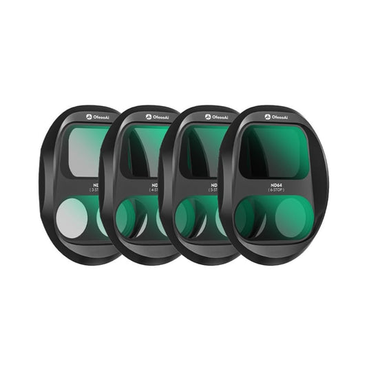 OfeooAi ND Filter Set For DJI Mavic 4 Pro | ND8, ND16, ND32 & ND64 Filter 