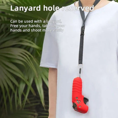 Silicone Cover Case with Neck Strap and Hand Strap for DJI Avata/FPV Motion Controller
