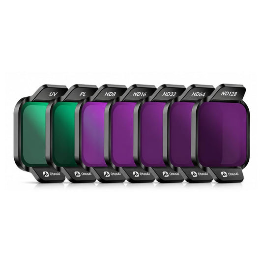 OfeooAi Lens Filter Set For DJI Flip & LITO X1 Drone | UV, PL, ND8, ND16, ND32, ND64 & ND128 Filter 