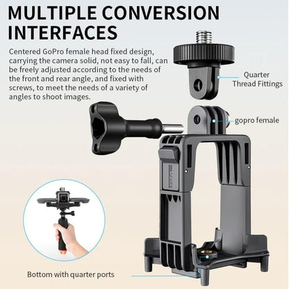 DJI AVATA 2, GoPro Hero Series, DJI Action Series, Insta360 Ace Pro 2, X5 Series Camera Mount Bracket Holder Protective and mounting Accessories