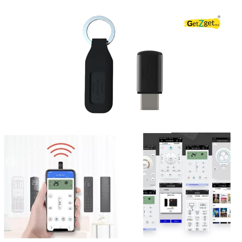 Android Smart Phone Mini Infrared Universal Control Generation 5th All in One Air Conditioner/DVD/STB/TV(Not for i-Phone) (Type C)