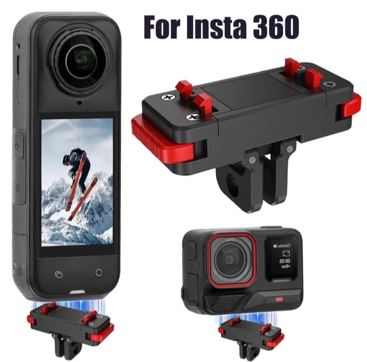 Magnetic Adapter Mount For Insta360 X6 / X5/ X4 / Ace/Ace Pro/Ace Pro 2 / X4 Air
