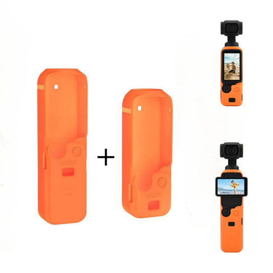 Silicone Cover for DJI Osmo Pocket 3 Camera (Orange)