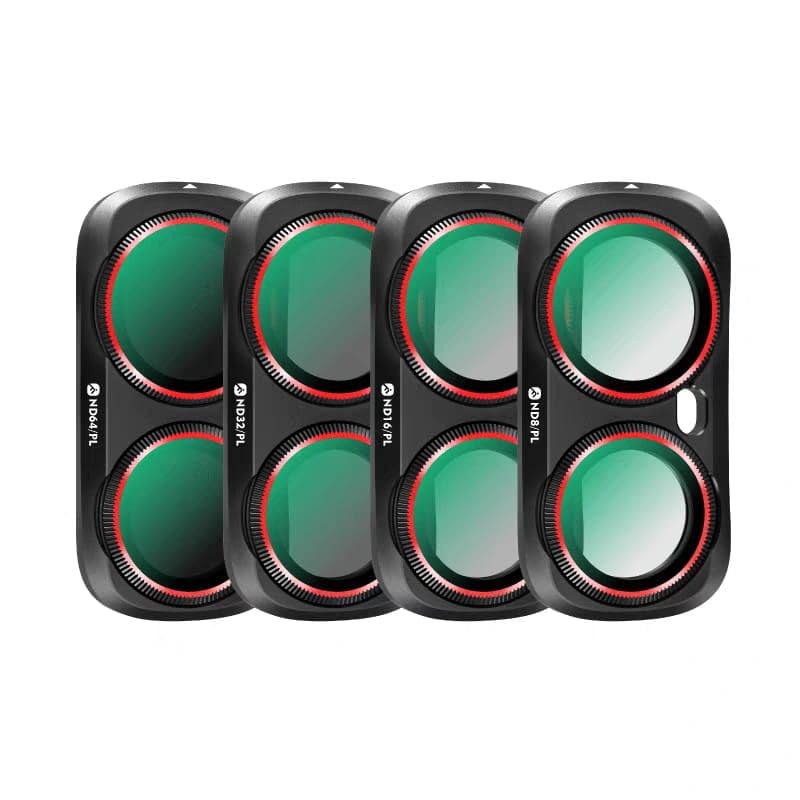 ND/PL Filter Set for Insta360 Luna Ultra | ND8/ PL, ND16/ PL, ND32/ PL, ND64/ PL 