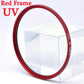 UV Filters Lens for oneplus12, iPhone 13/14/15 pro & pro max, Xiaomi 14 Mobile Cover, DSLR Camera (UV Filter, 58mm) (Red Frame)