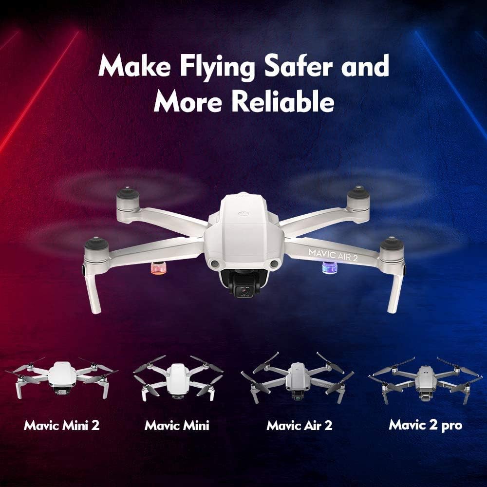 Drone Strobe Lights, Anti Collision Light for Drone Night Flying (4 Piece)