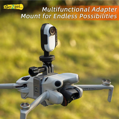 Sunnylife Action Camera Holder For DJI Mini 4 Pro Searchlight/Action Camera Mounting Accessories