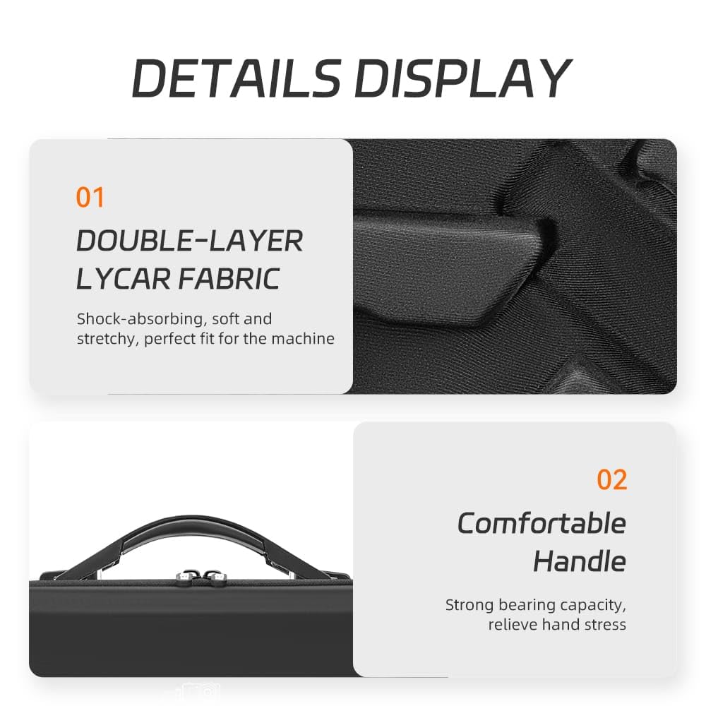 DJI Rs 4 Mini DSLR Gimbal and Accessories Protection Bag (Black)