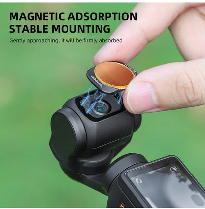 ND8, ND16, ND32, ND64, UV, CPL Neutral Density Filter Set for DJI Osmo Pocket 3 / 4
