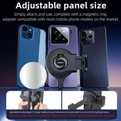  Magnetic Phone Clamp Holder For DJI Osmo Mobile 7/8 Gimbal Stabilizer