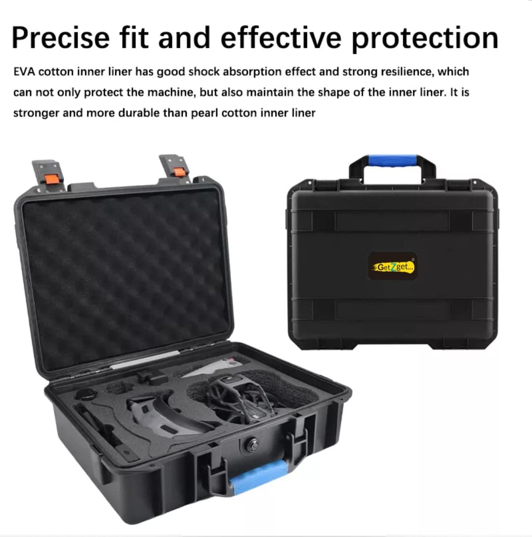 Bag for DJI Avata & Accessories Super Hard Shell Waterproof Case Fit Goggles V2/ Goggles 2