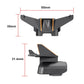 Getzget Flight Tail Wing For DJI AVATA 2 Drone, Anti-Release Buckle Snap-On Battery Fin Fixed Stabilizer Part 