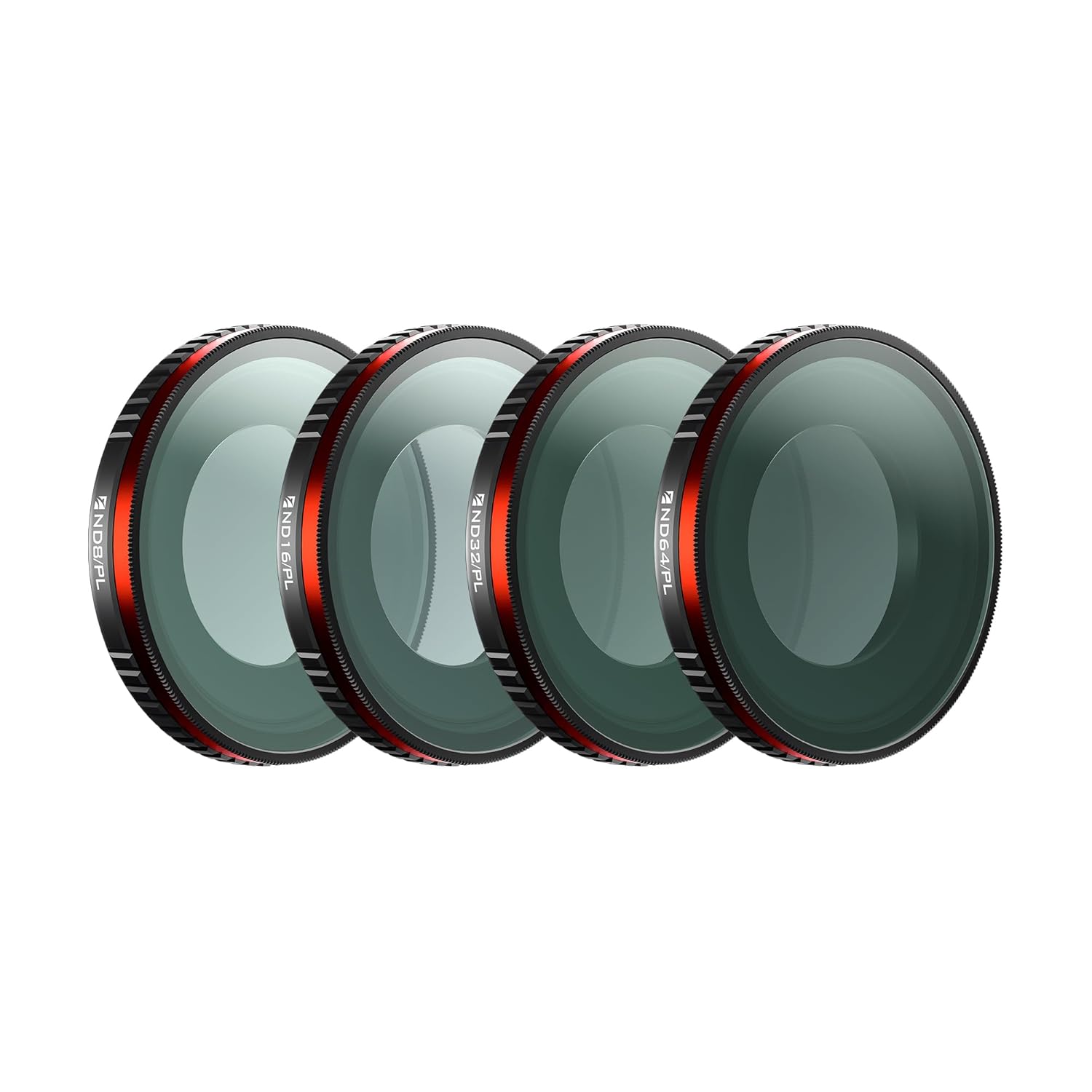 Freewell Bright Day Filter Kit for Insta360 GO Ultra – ND8/PL, ND16/PL, ND32/PL & ND64/PL Filters