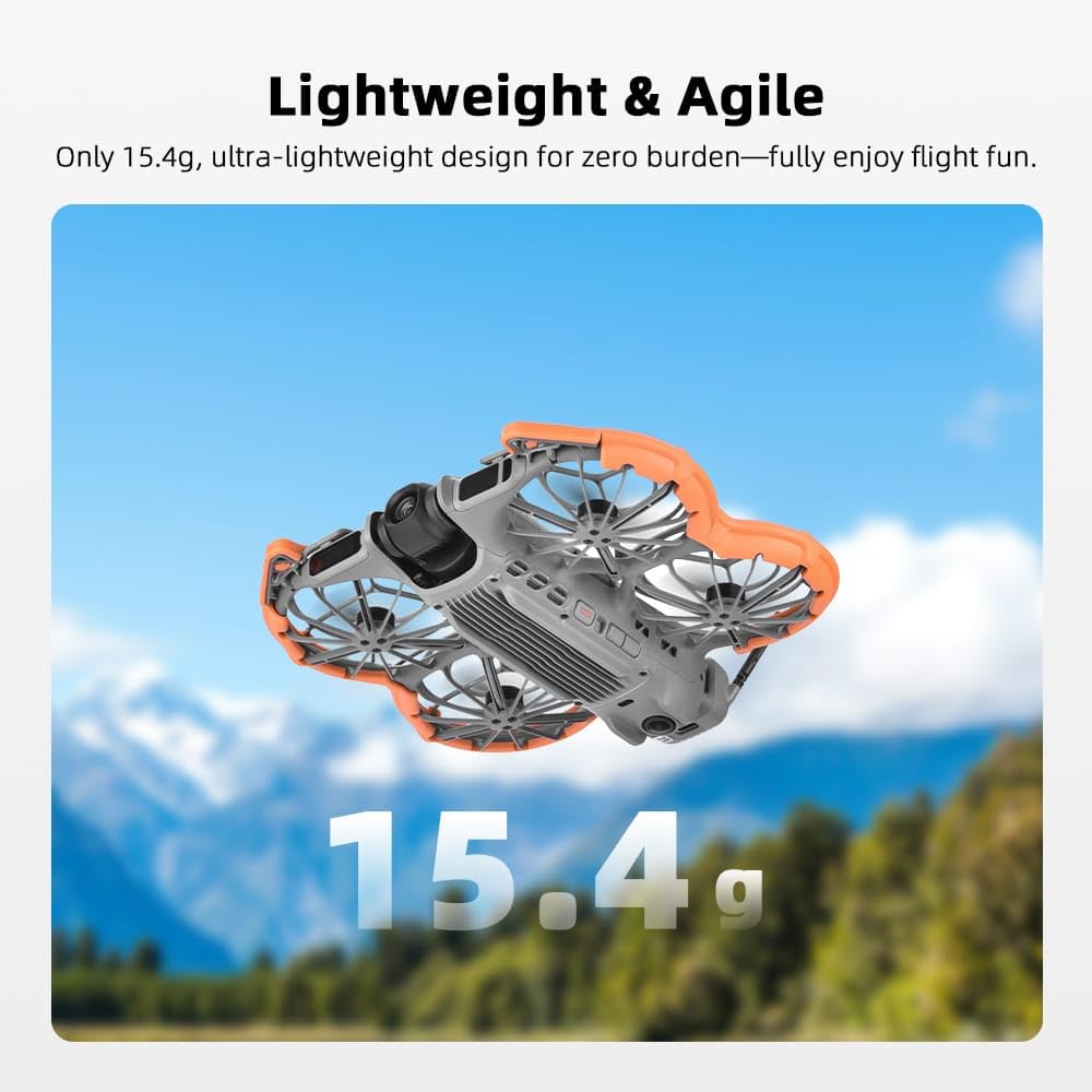 DJI Neo 2 Drone Propeller Guard (Neon Orange)