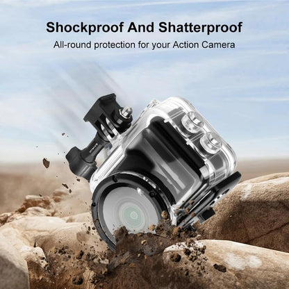 Underwater Waterproof Dive Case for Insta360 GO Ultra Protective Housing Accessories 
