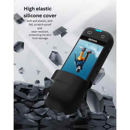 Insta360 X4 Camera Lens Cap Protective Silicone Cover Case Accessories