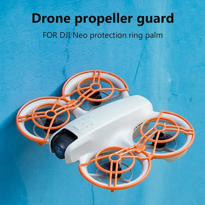  Dji Neo Propeller Guard 360 Degree Protector Bumper Protective Accessories (Orange)