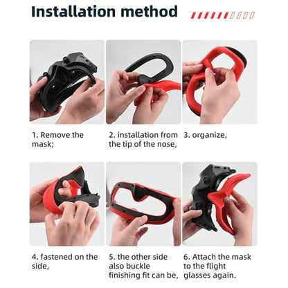 Silicone Cover Eye pad FOR DJI Avata Goggles 2 Soft Eye Mask pad