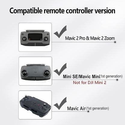 Original Remote Controller Stick Thumb Rocker, Metal Joystick for DJI Mavic Mini/SE/ Air/Mavic 2 Pro/ Zoom (Black)