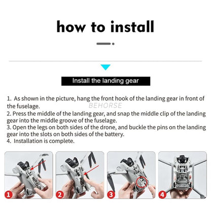 DJI Mini 3 Height Extender (Not Mini 3 Pro)