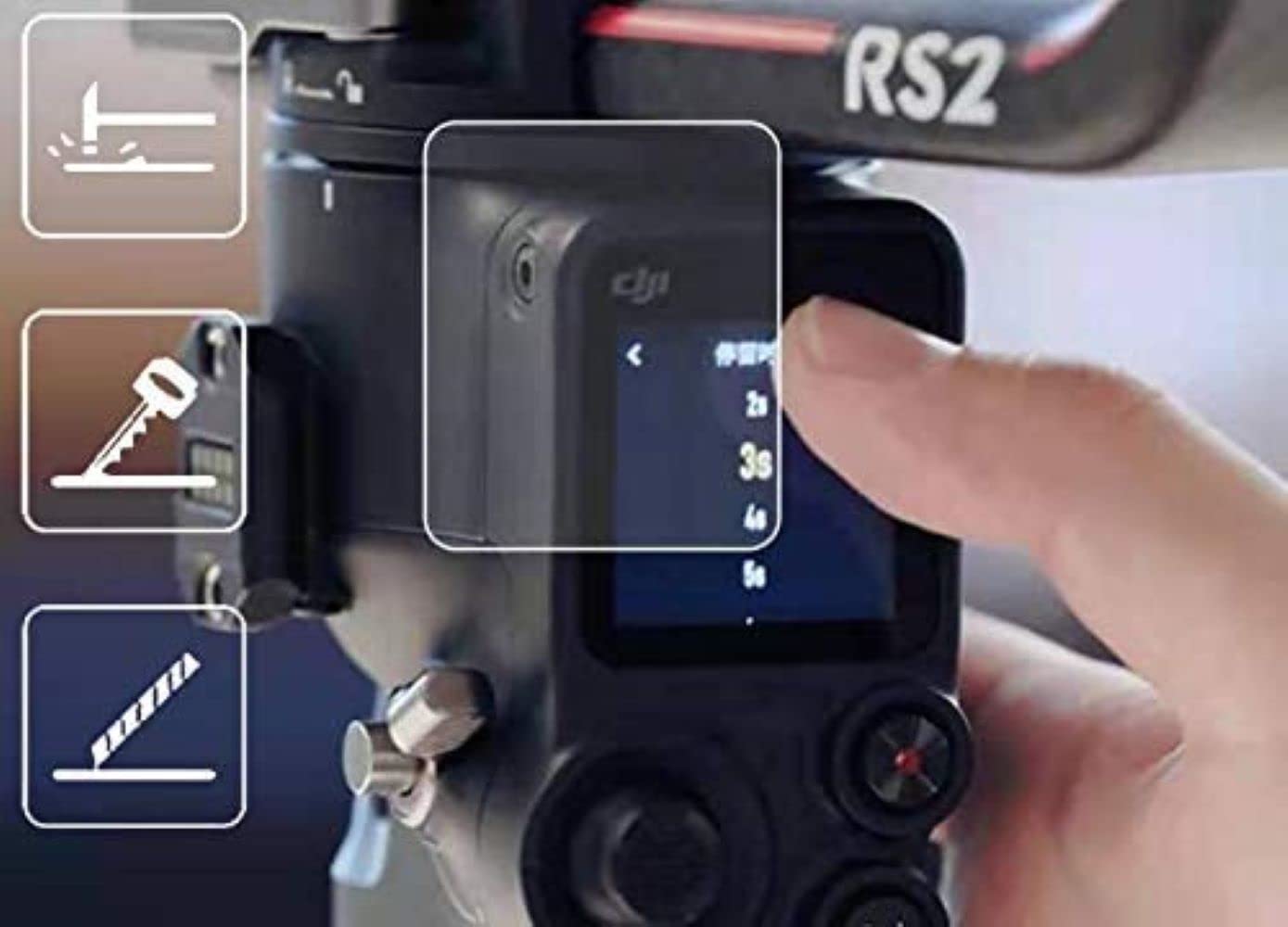 Tempered Glass for DJI Ronin RS 2 Screen Protector 