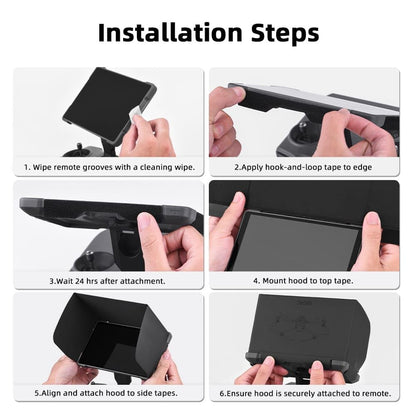 Remote Controller Sun Hood Sunshade For DJI Mavic 4 pro RC PRO 2 Remote Controller Accessories