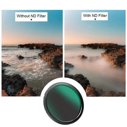 GetZget® 52mm Nd1000 Filters Lens For iPhone 13/14/ 15 & Plus, Vivo X90 Mobile Cover, DSLR Camera (ND1000 Filter, 52mm)