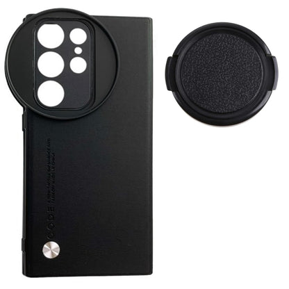 Mobile Phone Case Compatible with Samsung Galaxy S24 Ultra with Lens Cap Cover Support 67 mm ND Filter Lens 