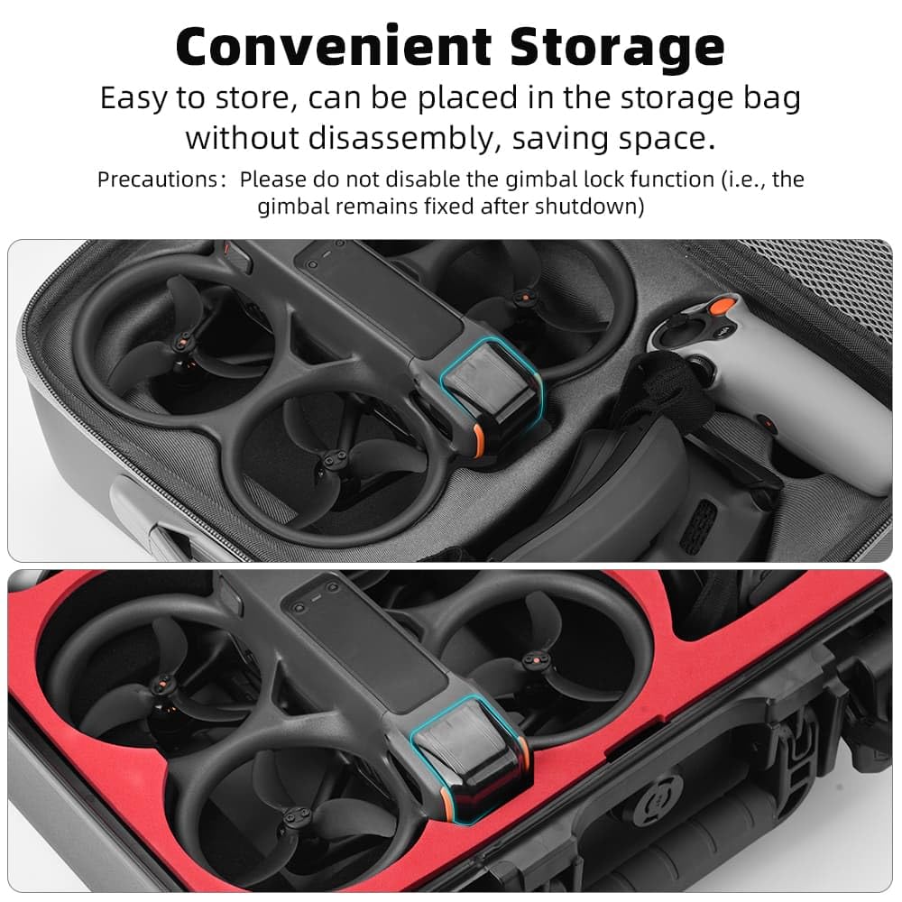 Gimbal Cover Cap For Dji Avata 2 Camera Lens Scratch Protector Lock