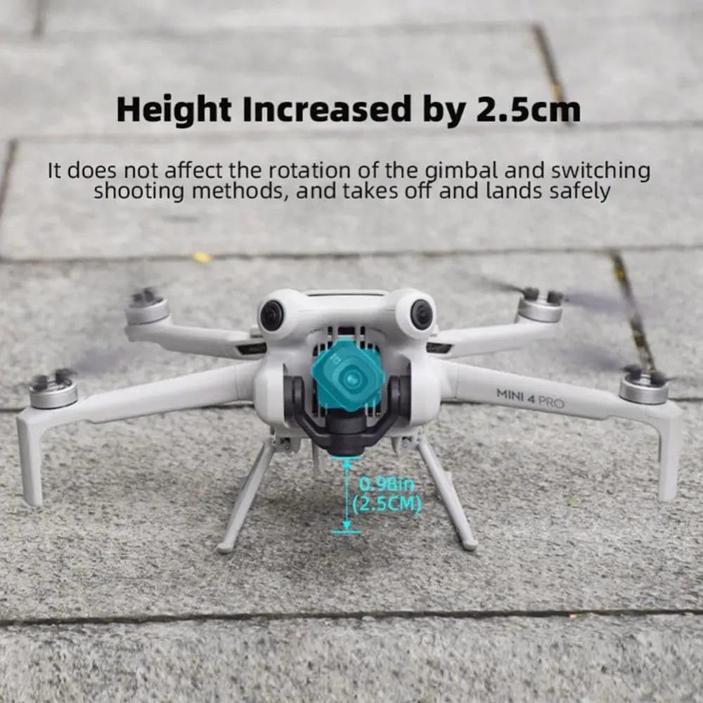 Height Extender For Dji Mini 4 pro Foldable Landing gear Protective Leg Accessories